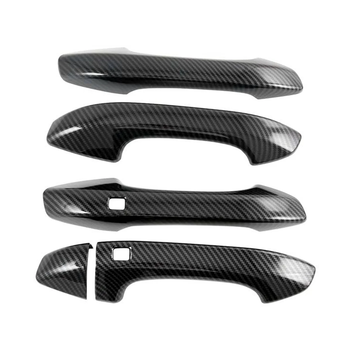 Car ABS Carbon Fiber Outer Side Door Handle Cover Trim for Kia Optima