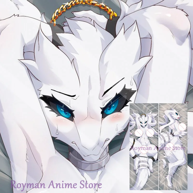 Dakimakura Reshiram أنيمي مزدوجة الوجهين طباعة الحياة حجم الجسم وسادة غطاء هالوين عيد الميلاد الديكور