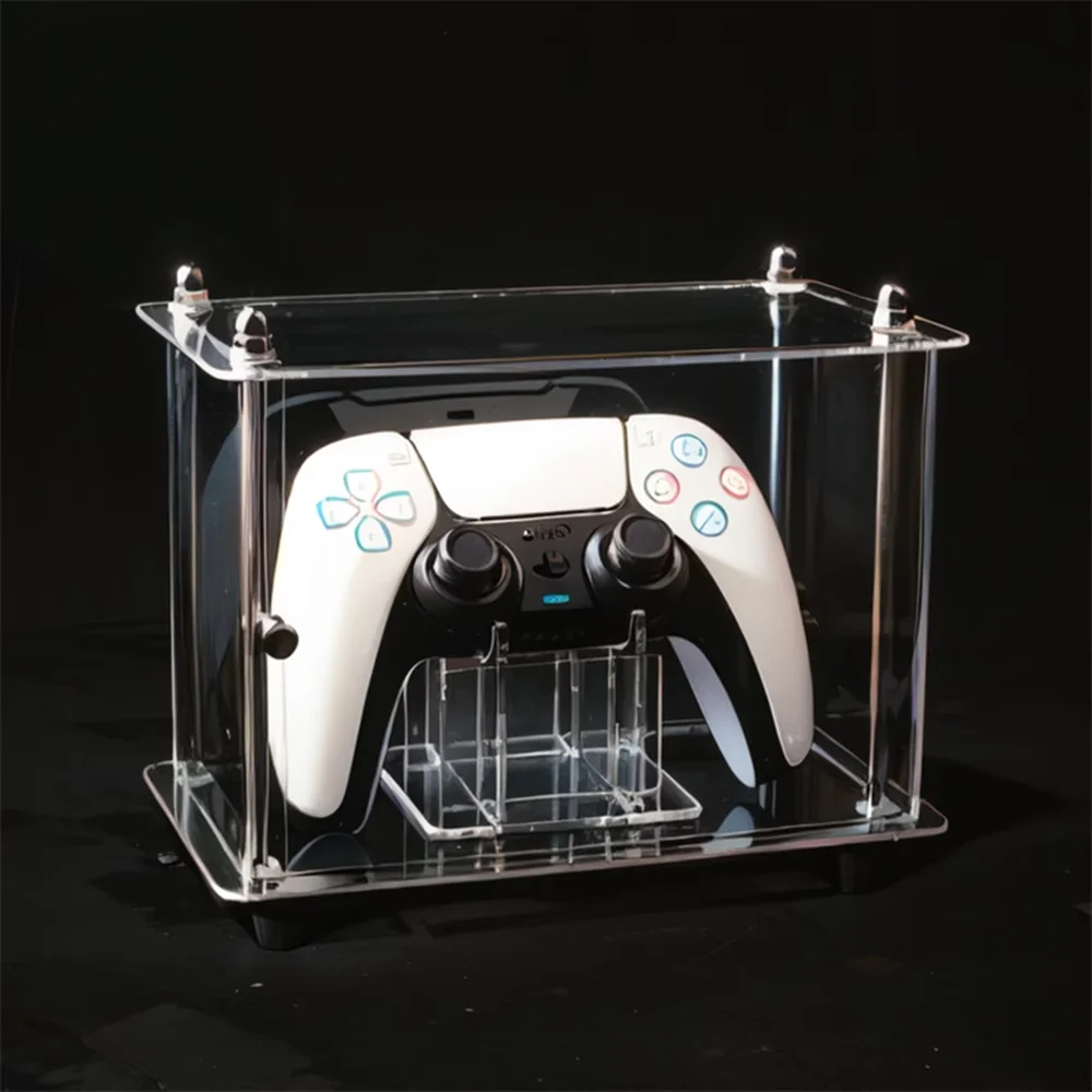 Acrylic Box Protector For PS5 Handle/Sony PlayStation Game Handle Console Transparent Collect Boxes Clear Display Case