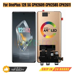 iParts Replacement New Display for OnePlus 12R 5G CPH2609 CPH2585 CPH2611 1+12R 120Hz AMOLED Touch Screen Assembly OEM