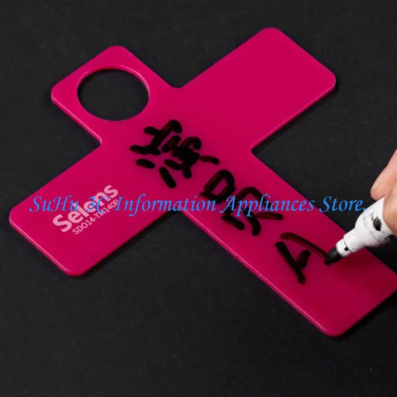 4Pcs T Marks Set for Actor Stage Walk Camera T Marker Nonslip for Photography Positioning Stage Catwalk Background