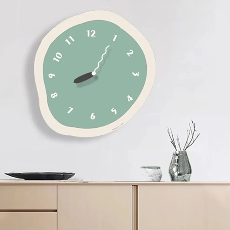 Modern Wall Clocks Stylish Watch Clock Minimalism Luxury Living Room Clocks Silent Watches Elegant Room Ornaments Decoration