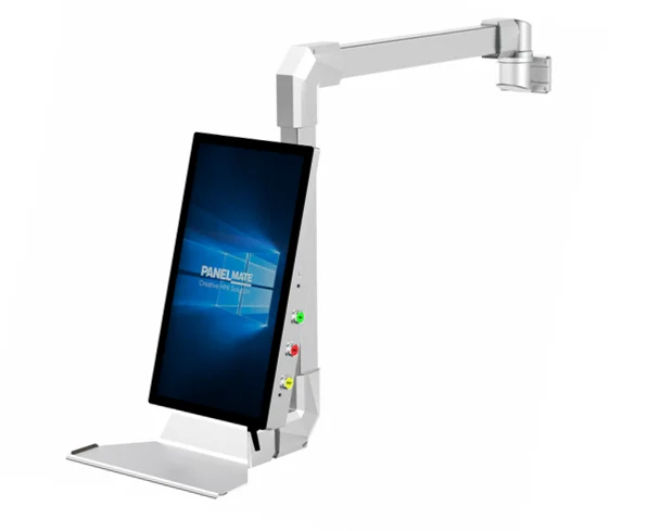 4460 Series Model 440.6.110.00 Horizontal Wall Base for Arm-mounted Panel and PC Monitor Arm