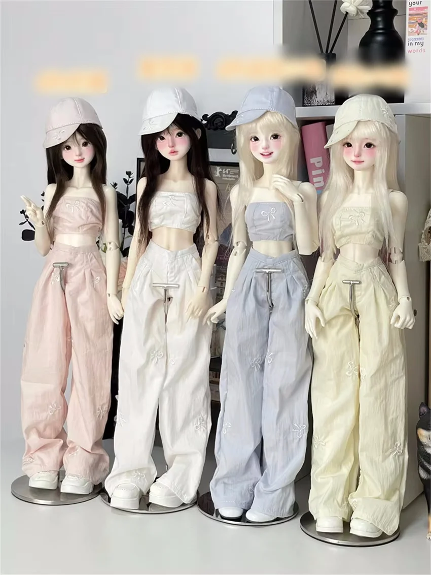 

BJD Doll Clothes Set Toys Dance Girls 1/4 Blue White Pink Yellow Casual Sweet Cool Handsome Style Daily Gifts Doll Accessories