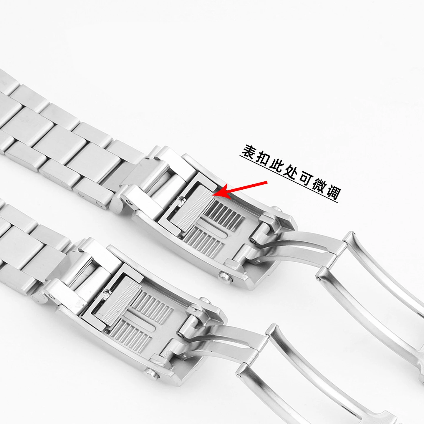 Stainless steel arc mouth watch strap 22MM for Breitling stainless steel watchband Super Ocean Avenger A173 series men's  belt