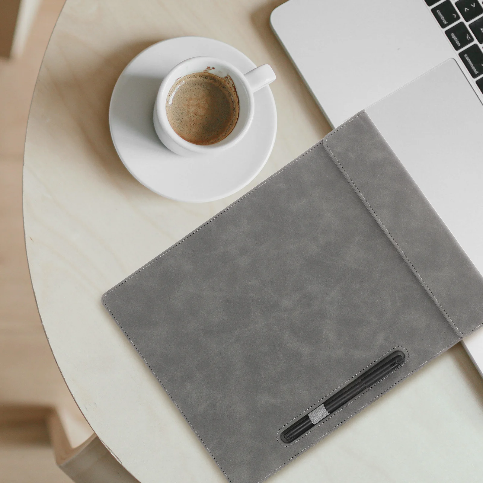 

PU Clipboard with Pen Holder Office File Organizer Portfolio Folder for Business Use Design Portable Clipboard Folder