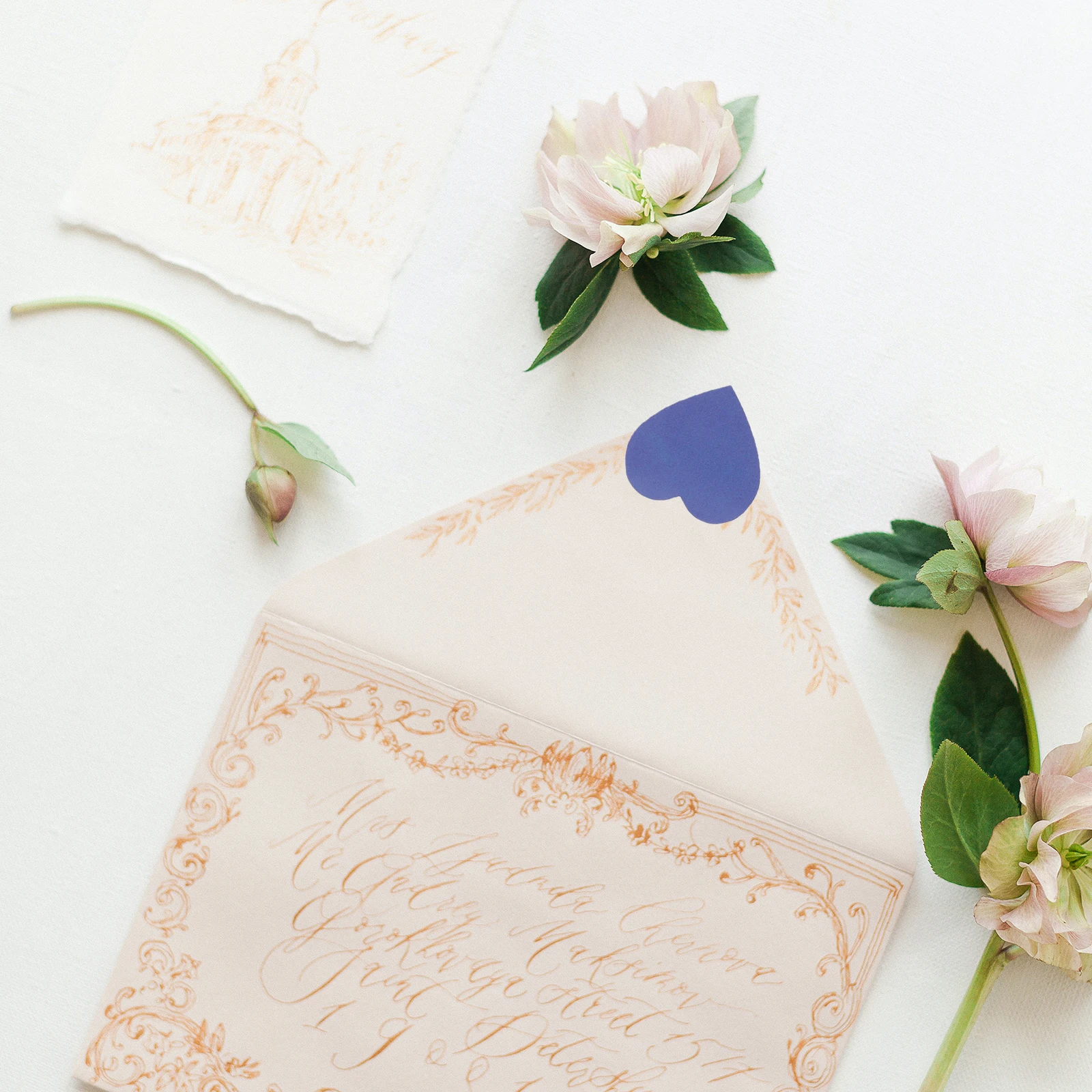 

2 Rolls Heart Sealing Stickers Valentine Gift Stickers Self Adhesive for Envelopes Wedding Party DIY Craft Decorations