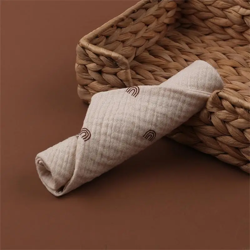 ملابس التجشؤ موسلين ملابس التجشؤ للطفلة/الصبي ملابس التجشؤ للأطفال 6 قطعة P31B