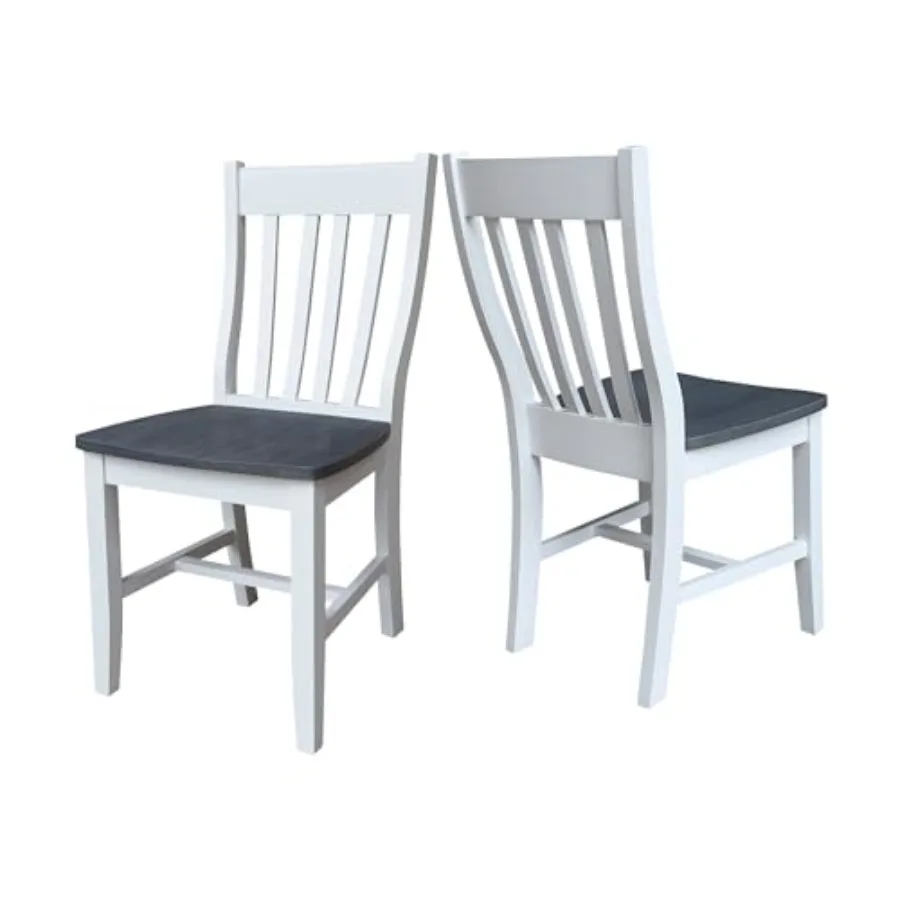 

Set of Two Cafe Dining Chairs