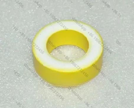 2pcs T157-26 40mm x 23.5mm x 15mm Iron Core Power Inductor Ferrite Rings Toroid Color Yellow White 40x23.5x15mm