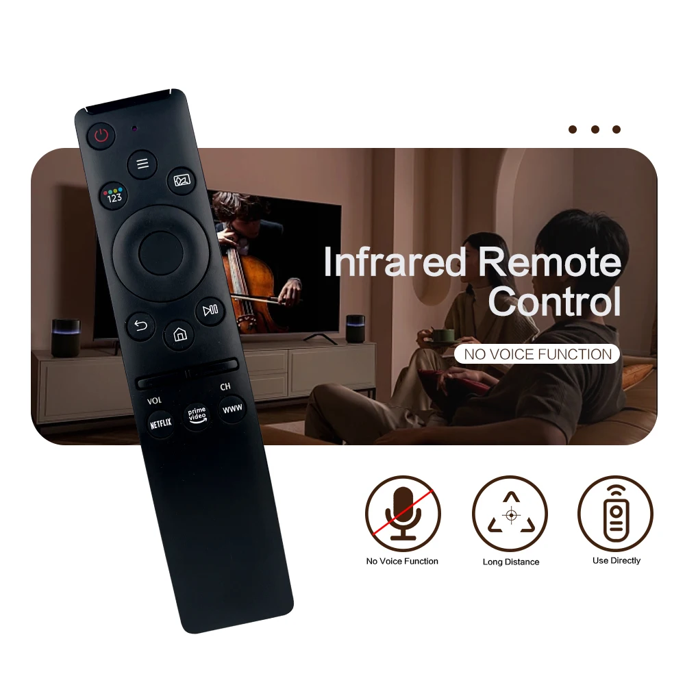 جهاز تحكم عن بعد بالأشعة تحت الحمراء بديل IR1316 مناسب لجهاز التحكم عن بعد للتلفزيون الذكي Samsung مع WWW
