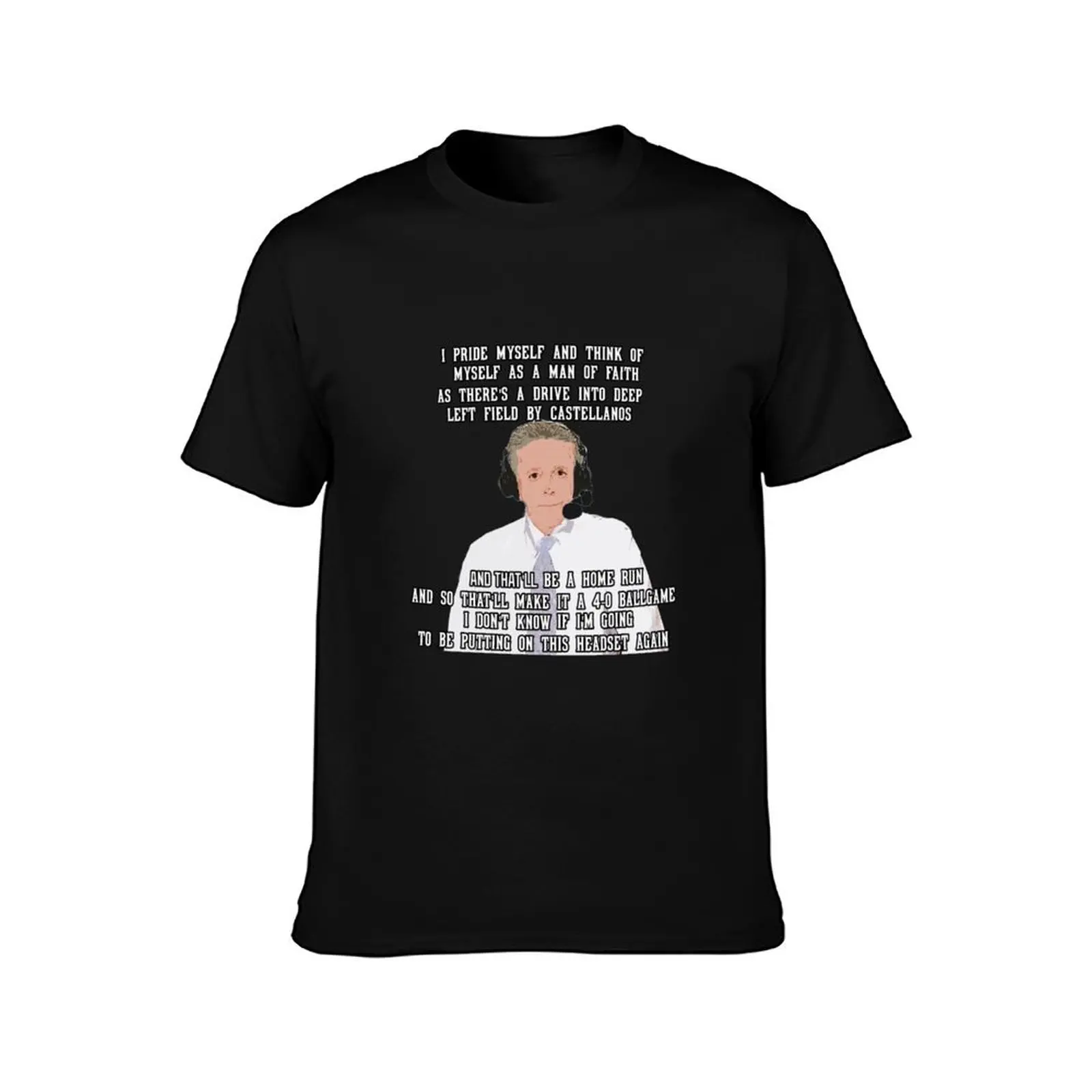 Thom Brennaman Castellanos Home Run Call Art T-Shirt Summer Festival T-Shirt