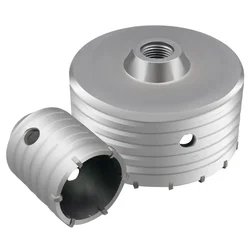 30-160mm SDS PLUS Concrete Hole Saw Electric Hollow Core Drill Bit Shank 110-510mm Cement Stone Wall Air Conditioner Drill Tool