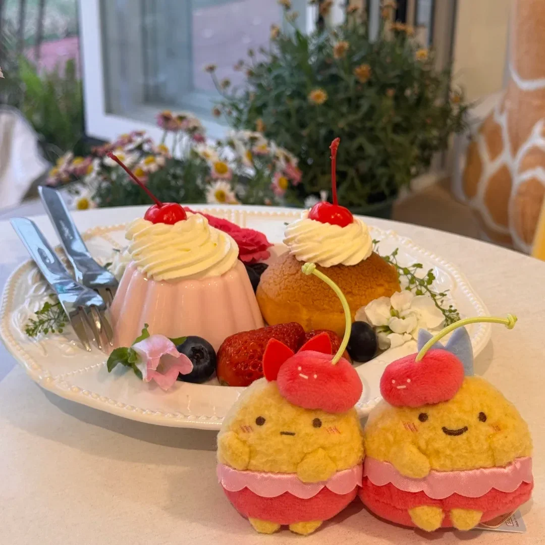 ตุ๊กตาซูมิคโกะ กุราชิ รูปทรงหางปลาเทมปุระกุ้งซากุระ ทำจากผ้าพลัฌนุ่ม ของสะสม ของตกแต่ง ของขวัญ