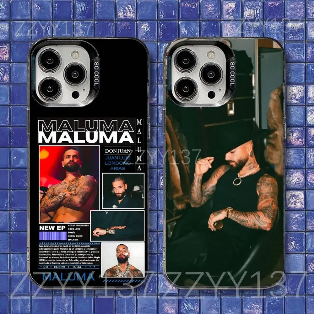 

Maluma BRONCEADOR Phone Case For iPhone 16,15,14,13,12,11,8,7,Pro,Max,Plus,Mini,XS,SE Shockproof Matte Cover