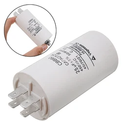 1 Stuks Cbb60 Startcondensator 10Uf ~ 70Uf 12Uf Motor Condensator 50 / 60Hz 450vac Met M8 Schroef Voor Elektromotor/Wasmachine