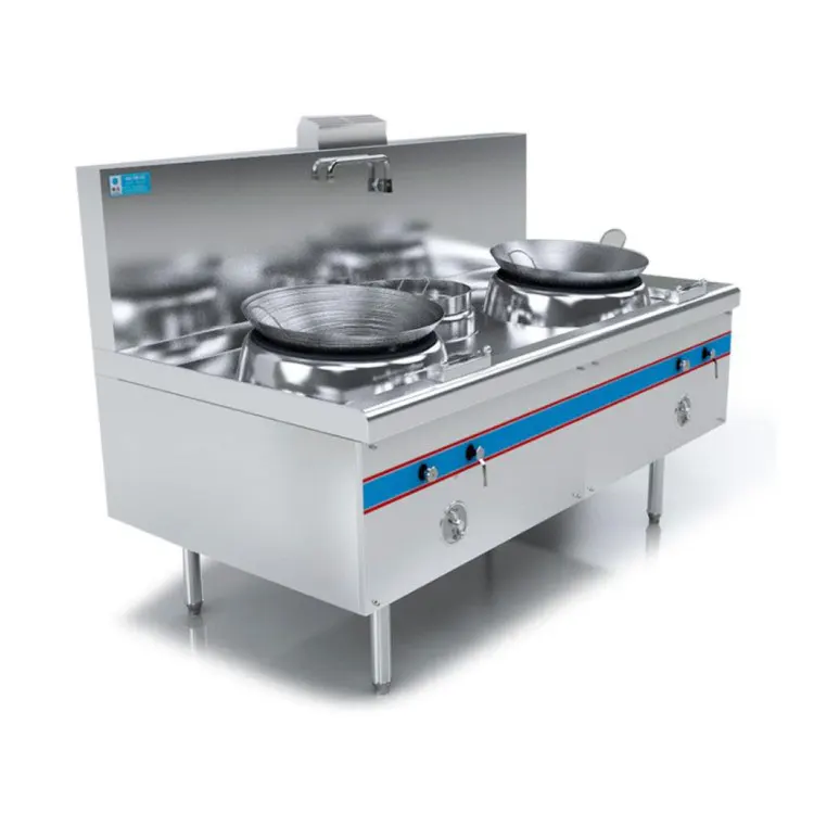 

Коммерческая кухонная 4-конфорочная отдельно стоящая газовая плита с духовкой