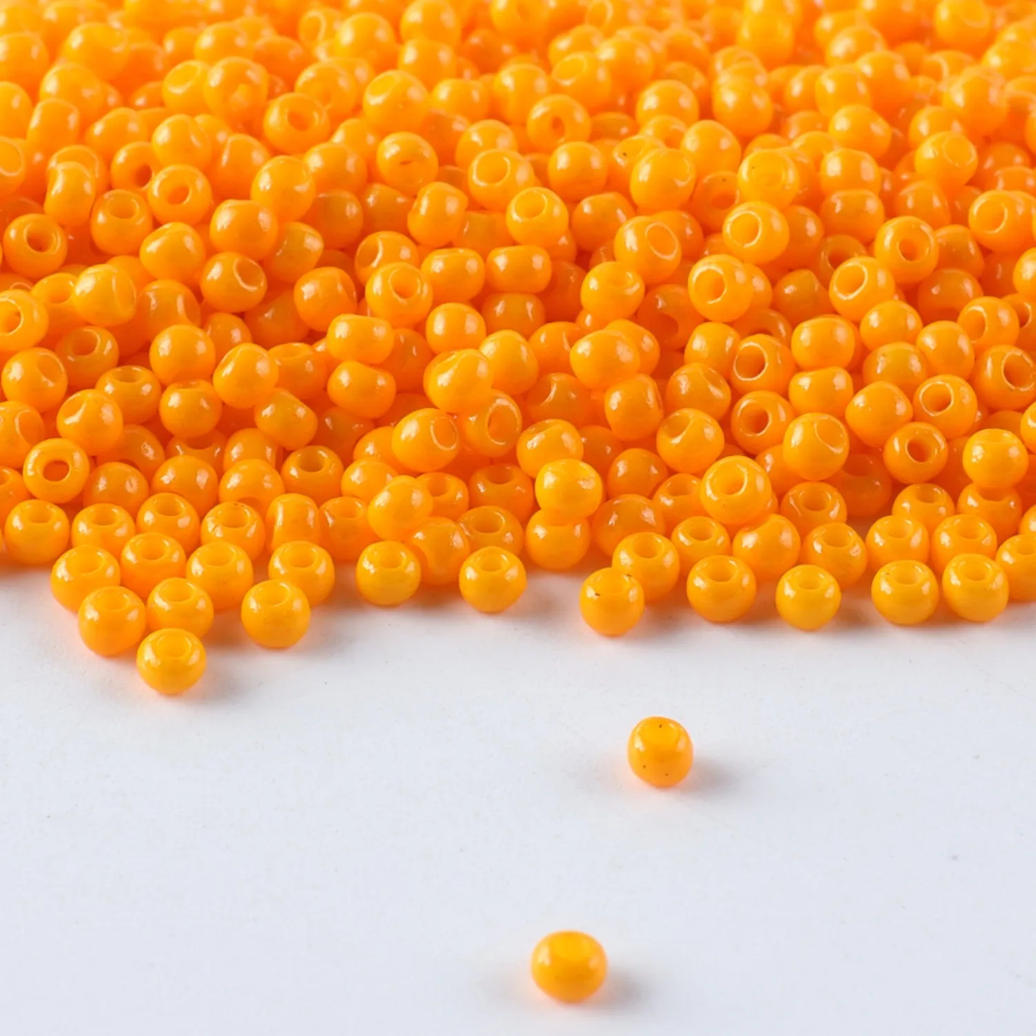 Domestic CJ 11/0 top seed bead solid color baking paint series 10g/tube suitable for all kinds of DIY handmade - Image 3