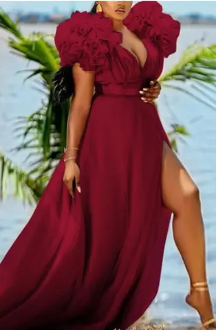 Платье из полиэстера для женщин