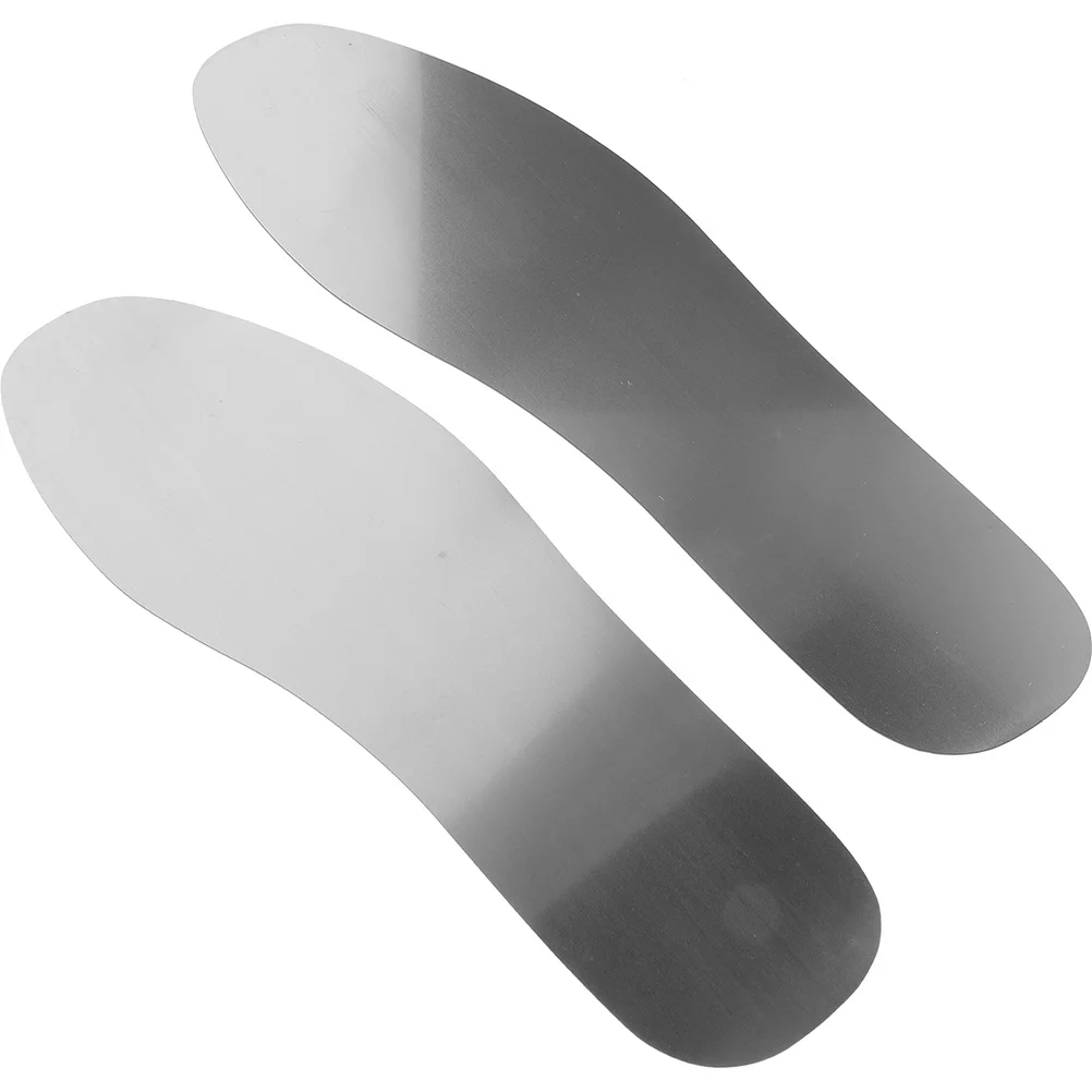 

1Pair Stainless Steel Insoles Anti-Nail Shoe Inserts for Men Women Hiking Camping Boot Sports Basketball Roller