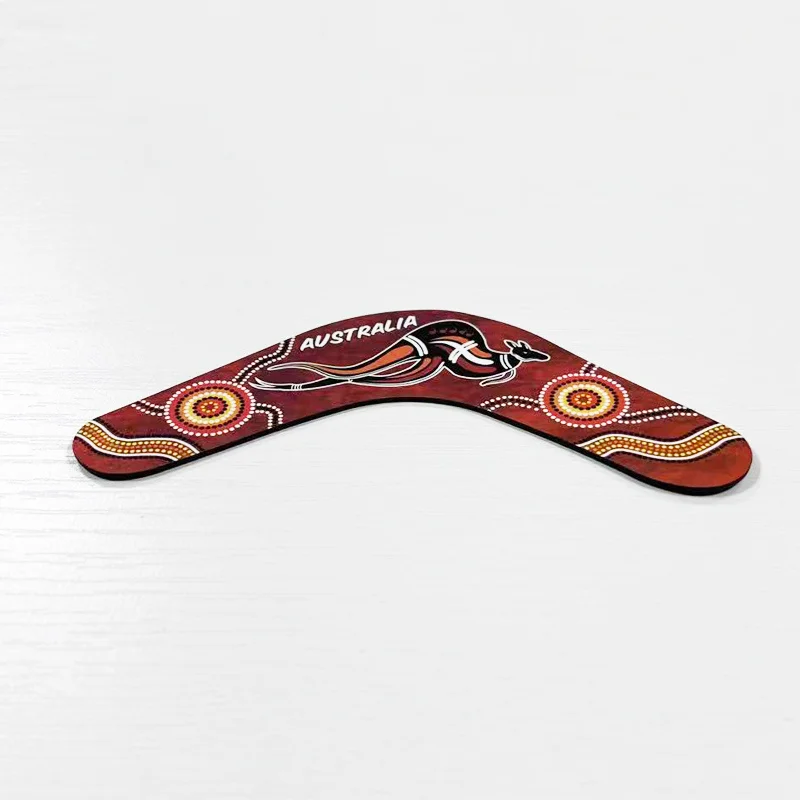 Australia Travel Souvenir Miękki magnetyczny magnes na lodówkę w kształcie kangura Boomerang Dekoracja domu Prezent Rzemiosło