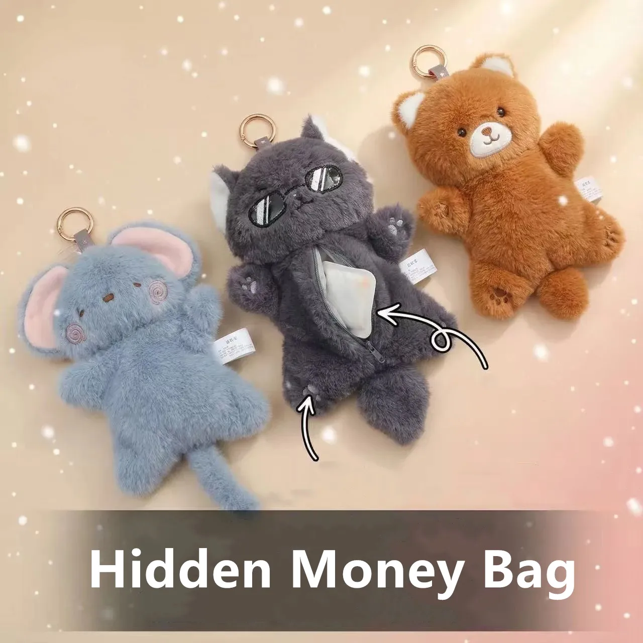 Hidden Storage Money Box Small Wallet For Travel Jewelry Cash Ring Watch Stash Container Secret Safe Deposit Box