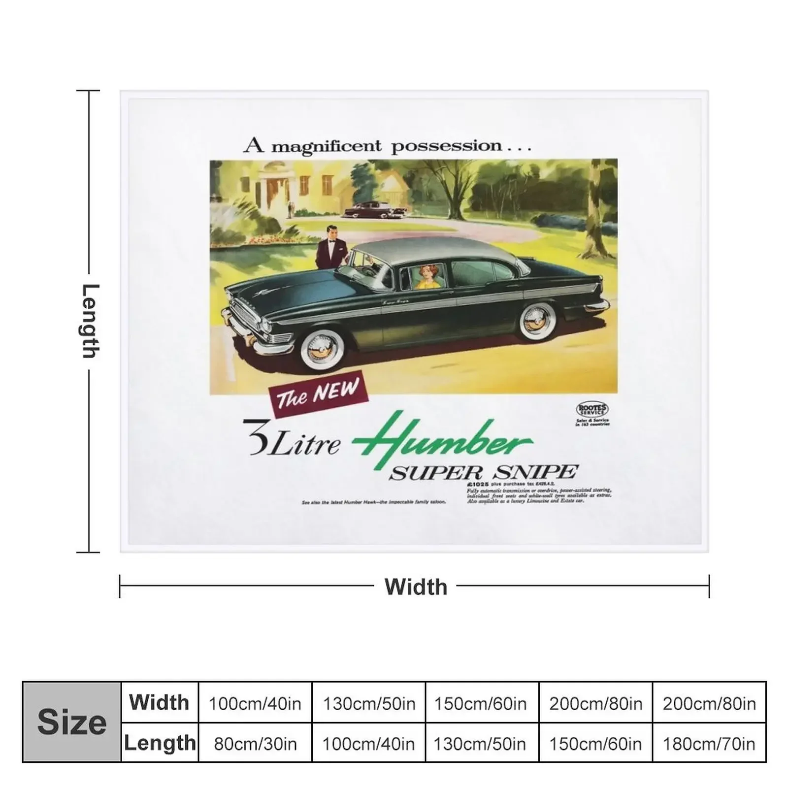 HUMBER SUPER SNIPE Throw Blanket Bed Fashionable Soft Plaid Luxury St Blankets