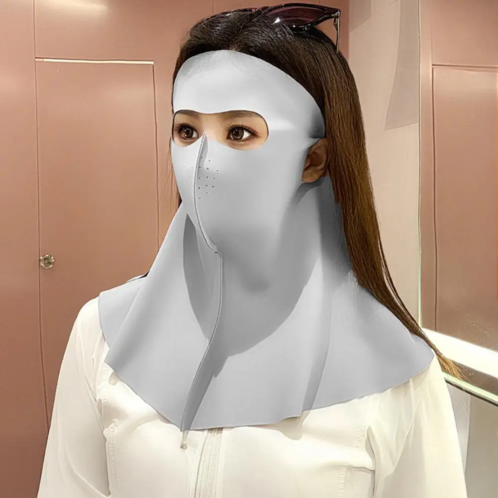 

Cooling Anti-Sun With Neck Flap Upf50 Sunblock Mask For Fishing Hiking Golf Outdoor Activities