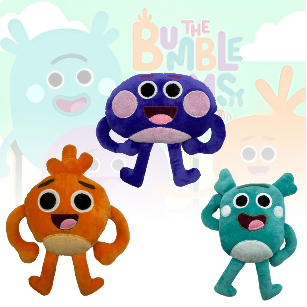 

Набор из 3 мягких игрушек Bumble Nums (27 см): Монстры Humble, Grumble, Stumble – Мягкие плюшевые куклы для детей, подарок на день рождения