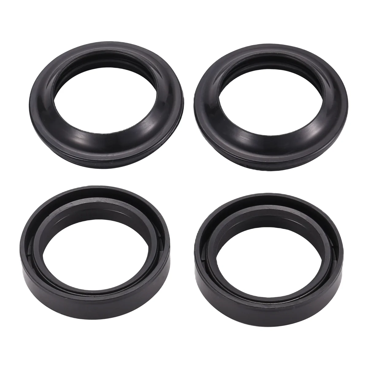 Motorcycle Front Fork Dust Seal and Oil Seal 37X50X11 for RM85 Turbo TU250 GZ250 GS550 VS700 GS750 RM XN