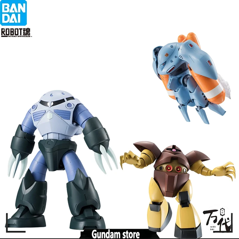 ORIGINAL ECHTE BANDAI GUNDAM MODELL ROBOT SPIRITS MSM-03 GOGG MSM-03C HY-GOGG MSM-07 ZGOK ACTION FIGUR SPIELZEUG FÜR KINDER GESCHENKE