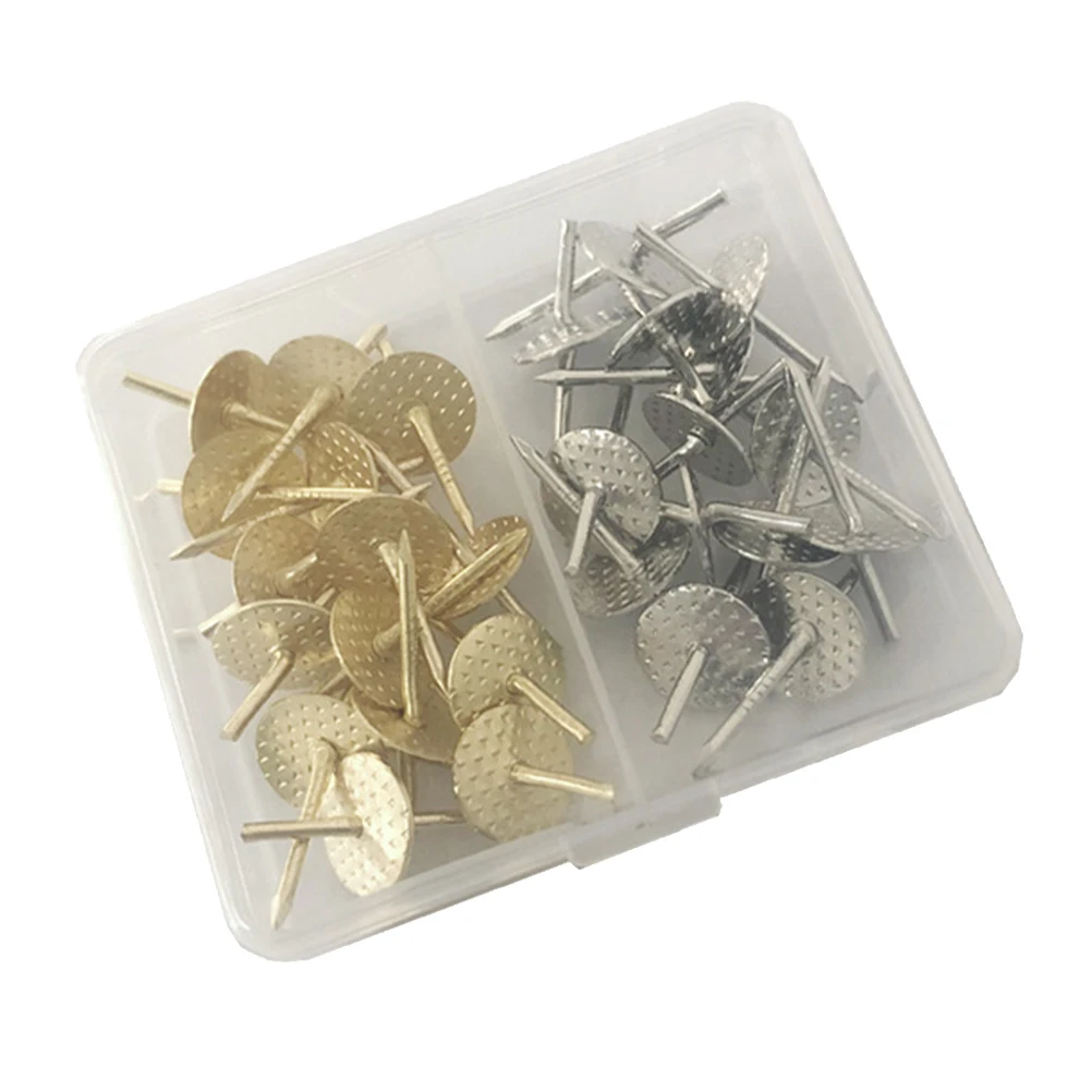 

30 Pcs Iron Picture Hangers Heavy Duty Wall Hooks for Frames Photos Decorative Drywall Hardware Accessories Storage