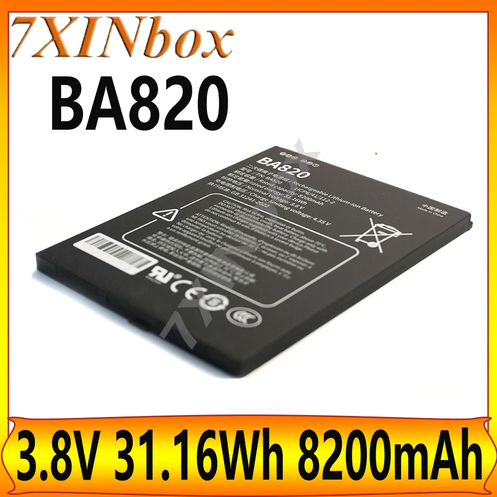 

7XINbox NEW BA820 3.8V 31.16Wh 8200mAh Replacement Battery For Algiz RT8 Handheld For Unistrong UT30 UT32 UG908 UG905 Series