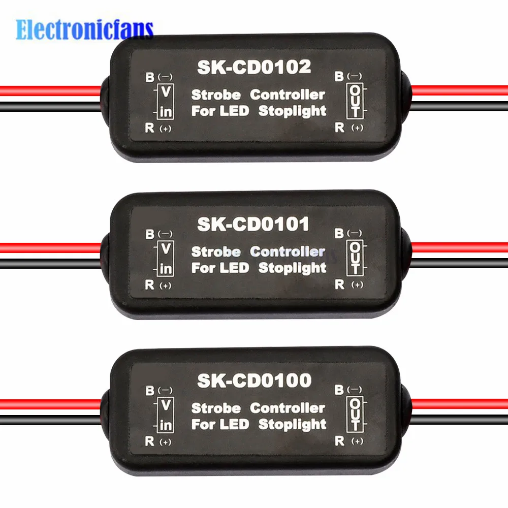 12-24V Blitzlicht-Controller Blinkmodul für LED-Bremslichter Rücklichter SK-CD0102 SK-CD0101 SK-CD0100 Auto Fahrzeugzubehör – Detail 12