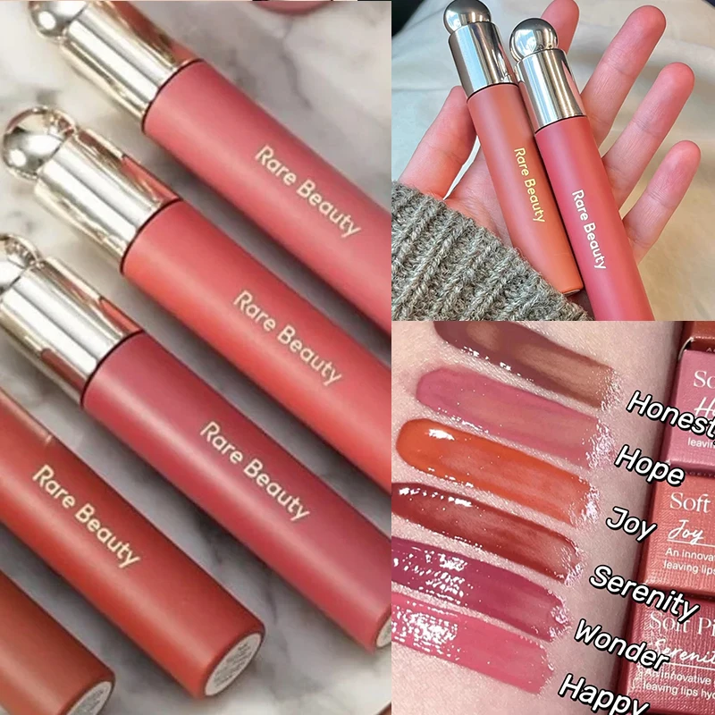 batom-colorido-de-beleza-rara-pitada-macia-esperanca-honestidade-serenidade-feliz-maravilha-alegria-brilho-labial-blush-liquido-maquiagem-duradoura-cosmeticos