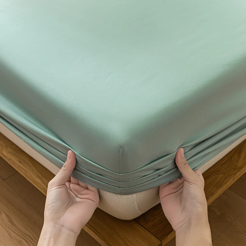 100% Waterproof Mattress Cover Protector Adjustable Non-slip Bed Fitted Sheet With Elastic Band for King Queen 90/140/160/200