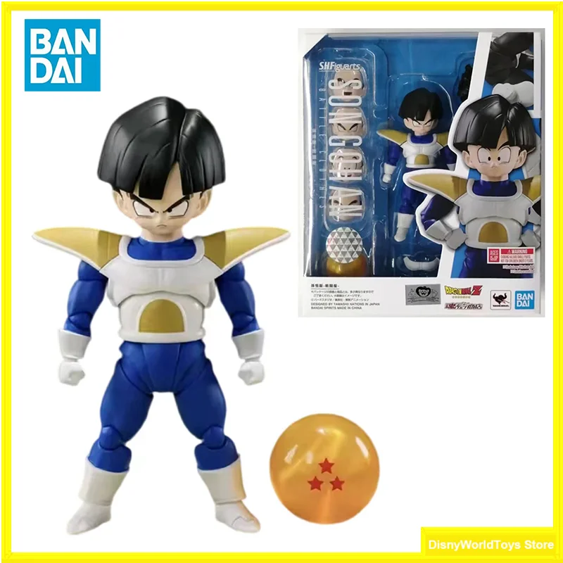 

100% оригинальный Bandai S.H.Figuarts SHF Dragon Ball Z Son Gohan, боевой костюм, в наличии, коллекция аниме, фигурки, модель игрушки