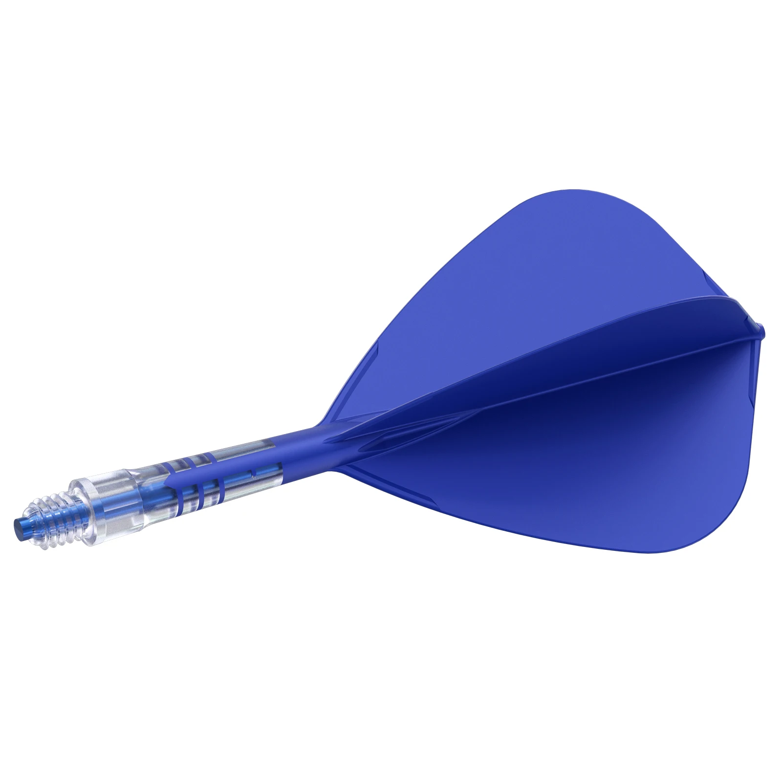 CUESOUL T19 Carbon Integrated Dart Shaft and Flight Kite Shape-Dark Blue