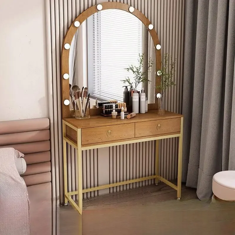 

Hot Sale Modern 2 Drawer Wooden White Dresser Bedroom Furniture Mirror Dresser