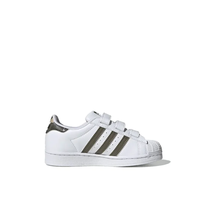 Adidas Originals Zapatos informales bajos, antideslizantes, con absorción de impactos, resistentes al desgaste, cómodos y ligeros, color blanco