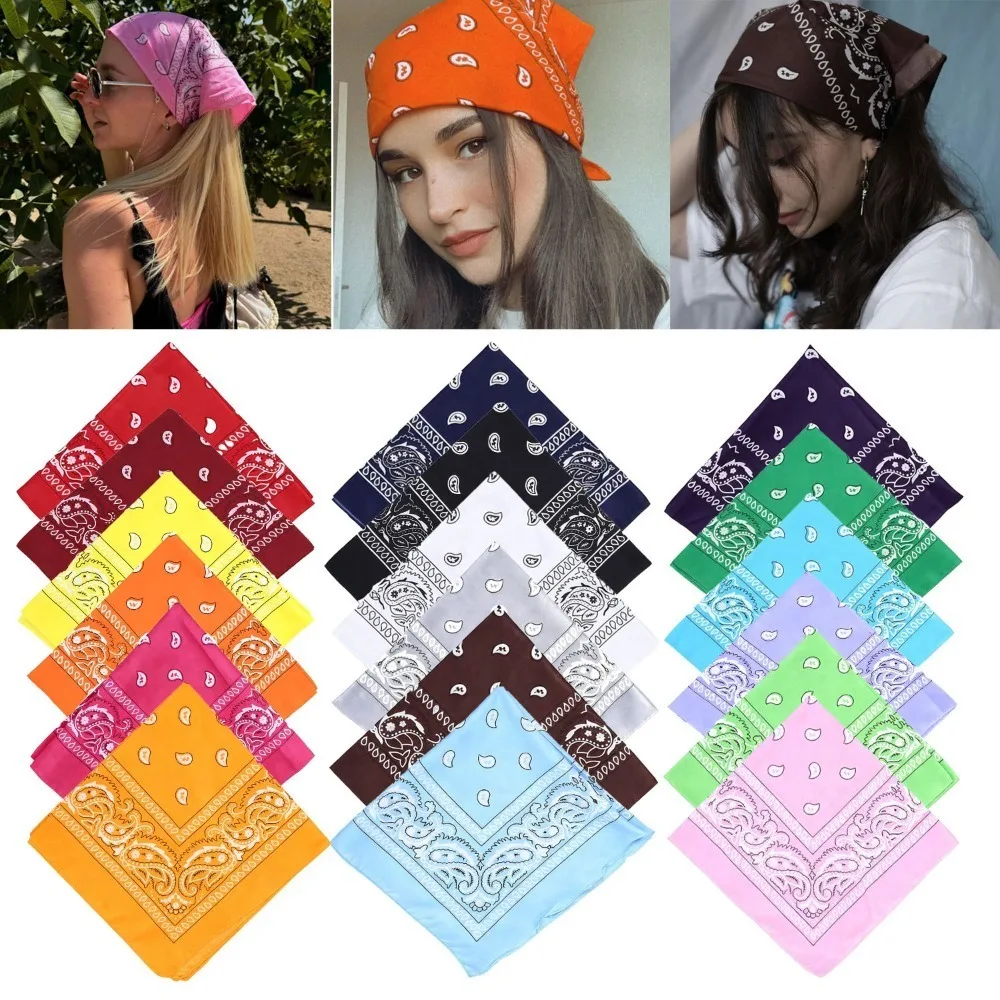 

Punk Outdoor Cycling Multifunctional Bandana, Paisley Pattern Headscarf Mask, Universal for Men and Women