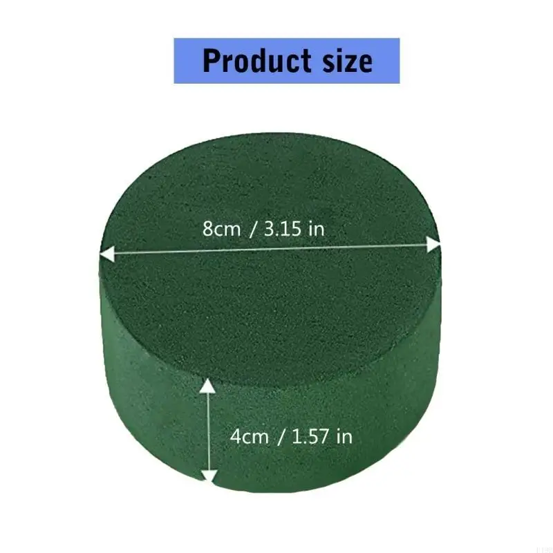 

F19B 12pcs High Absorption Flower Foam Cycliner For Artistic Floral Display Decors