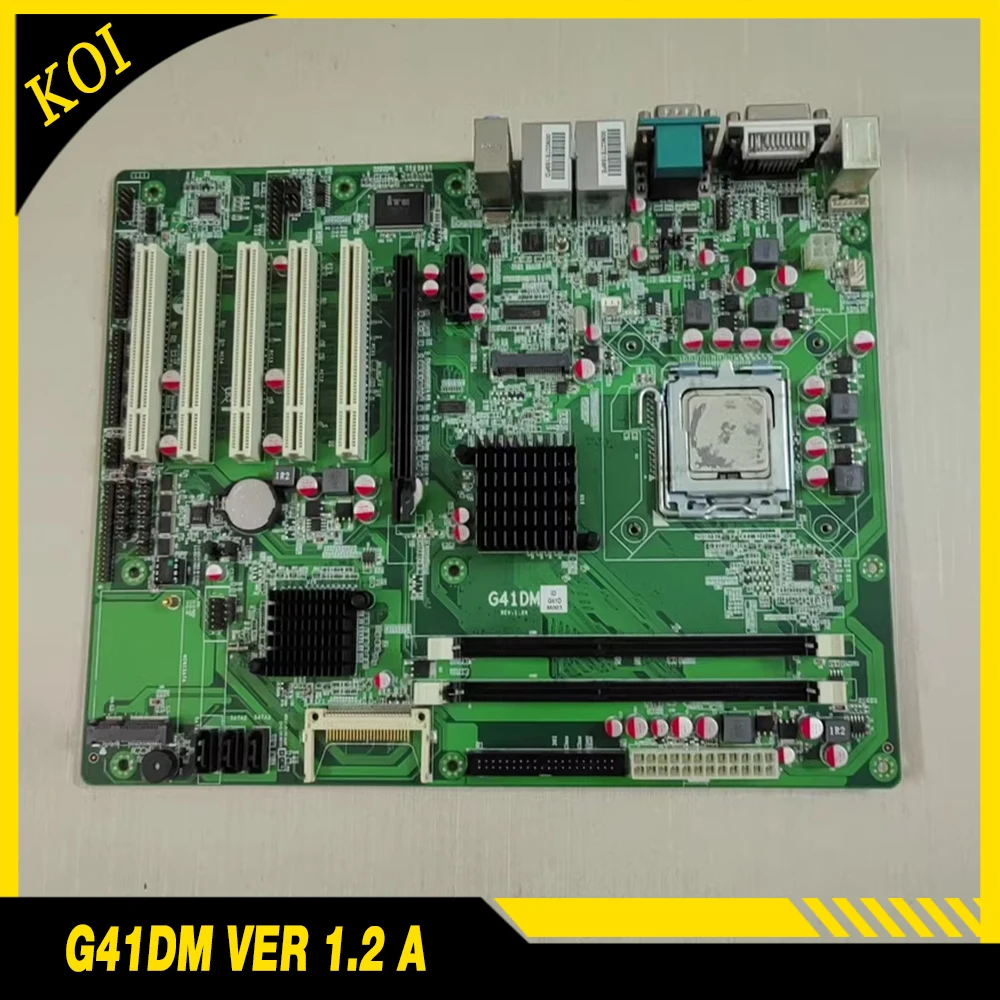 Industrial control computer G41DM motherboard 5 PCI slots dual network  G41DM VER 1.2 A