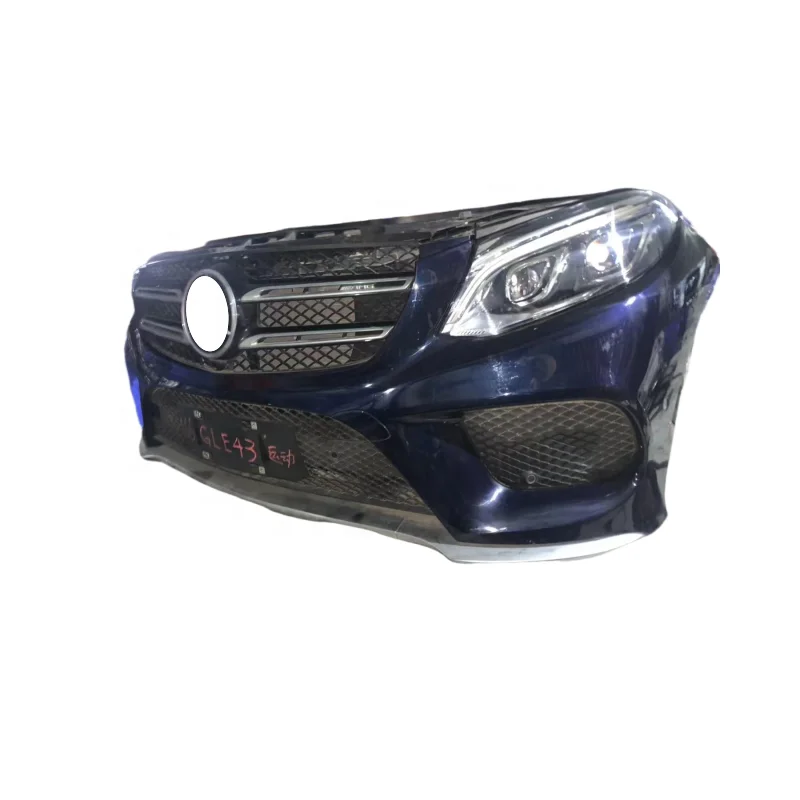Front Bumper Assembly for  GLE43 W166.292 Including Radiator and Headlights