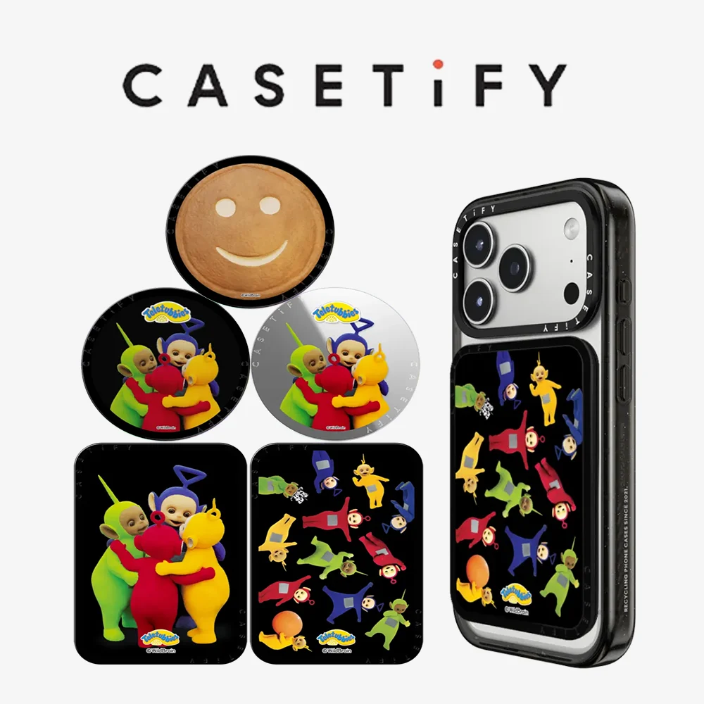

CASETiFY Teletubbies Cartoon Series Magnetic Phone Holder Card Pack for iPhone17 16 15 14 13 12 11 for Samsung S25 S26 A57 A36