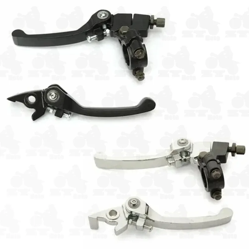 رافعة فرامل قابلة للطي من الألومنيوم ، مقود ، 22 ، 50cc ، 110cc ، 125cc ، 200cc ، TTR ، sr ، Apollo ، دراجة ترابية