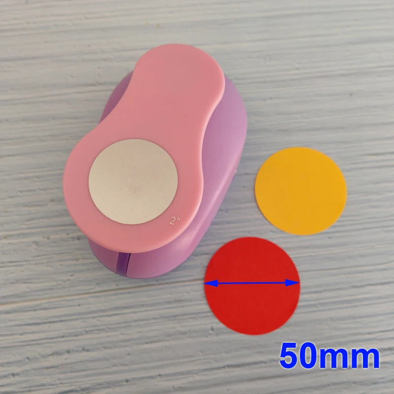 8mm-75mm Circle Six Flower Craft Punch Cortador De Papel De Scrapbook Paper Foam School DIY Round Hole Punches