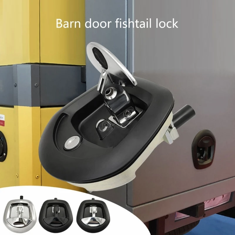 Boat Marine Hatches FlushPull Handle Lockable Whales Tail Doors Trucks Cabinets