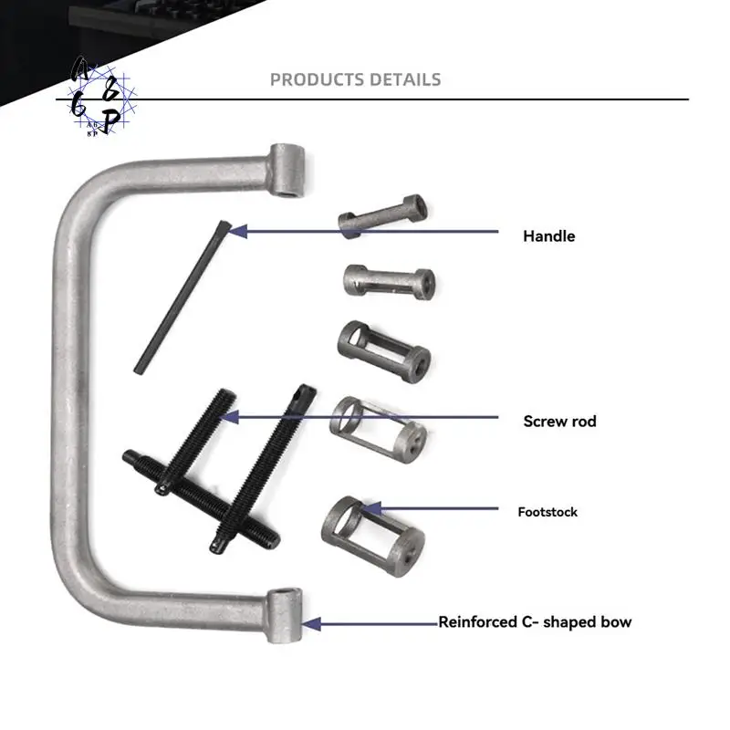 

A68P-Valve Spring Dismounting Clamp Valve Spring Removal Pliers Compressor Gasket Replacement Clamp Dismounting Tool