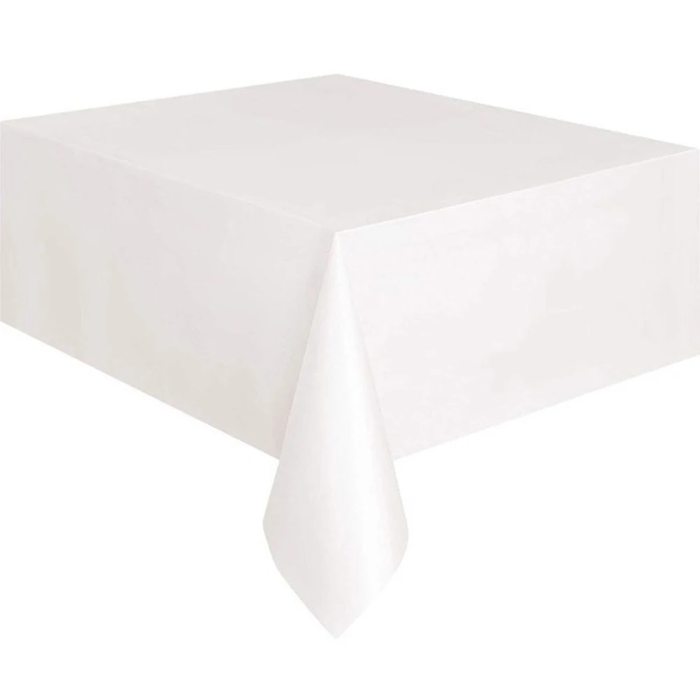 Disposable Tablecloths Disposable Tablecloths Waterproof Rectangular Tablecloths Suit Accessories